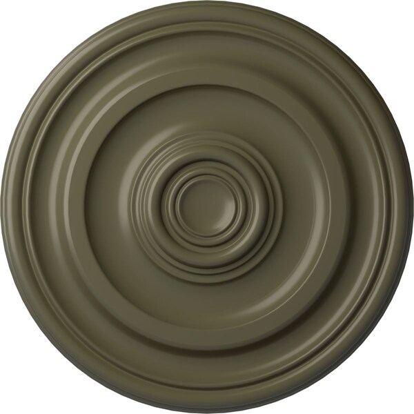 Ekena Millwork Kepler Traditional Medallion (For Canopies up to 2 5/8"), 11 7/8"OD x 1 1/4"P, Painted Turtle CM12KPPTF - main